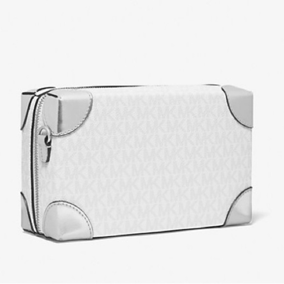 Michael Kors Trunk Travel Clutch/Crossbody NWT - Picture 5 of 6